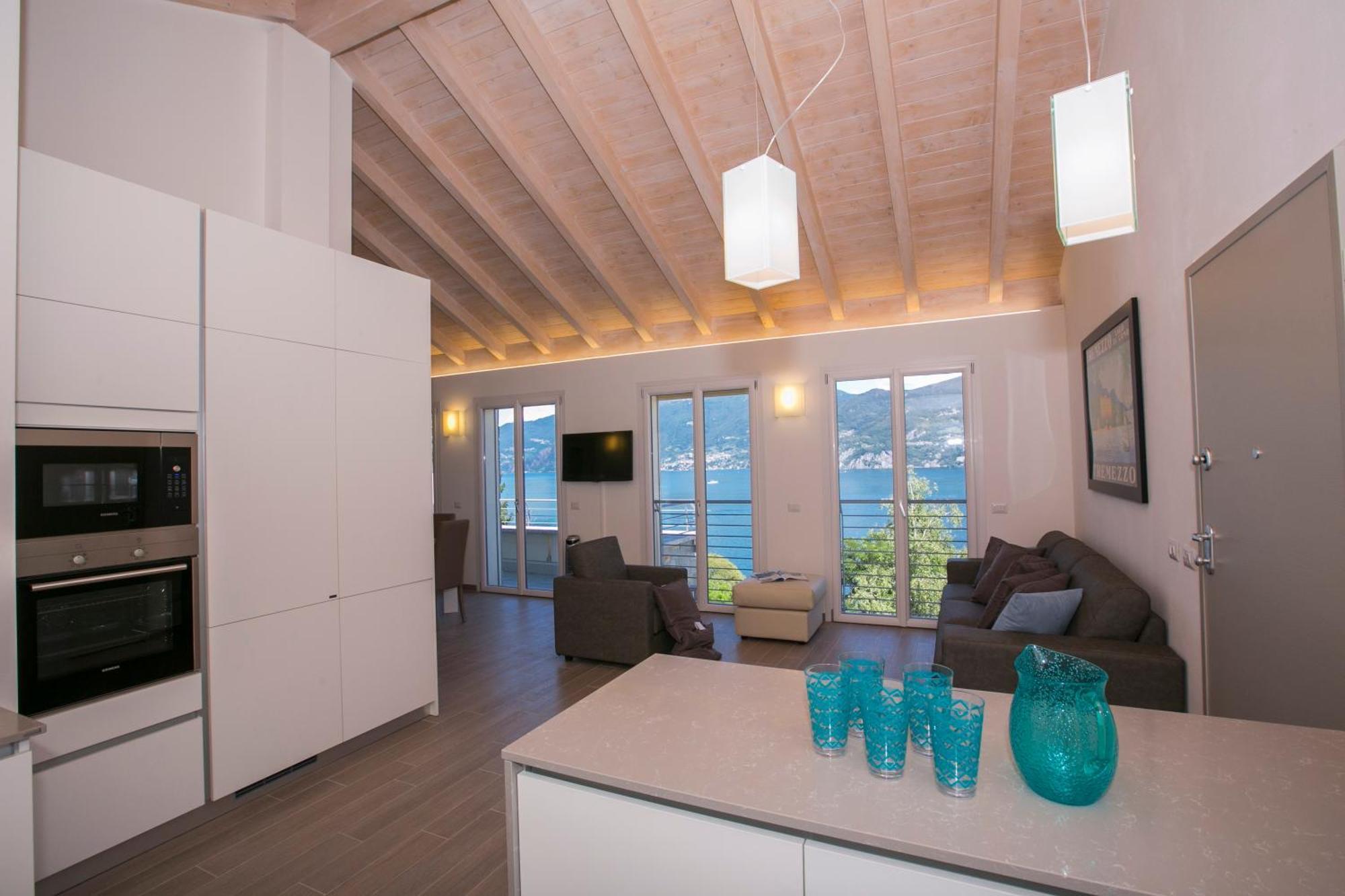 Paradiso Di Menaggio Penthouse Exterior photo